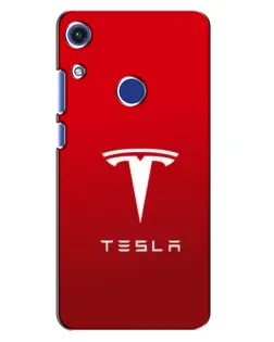 Чехол для Huawei Honor 8A с картинкой «Tesla Red Classic»