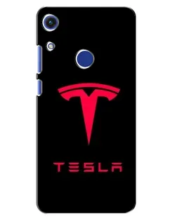 Чехол для Huawei Honor 8A с картинкой «Tesla Red Logo»