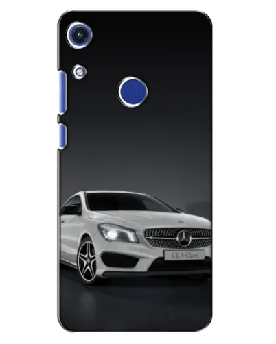 Чехол для Huawei Honor 8A с картинкой «Mercedes AMG GT Silver»