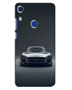 Чехол для Huawei Honor 8A с картинкой «Mercedes на черном»
