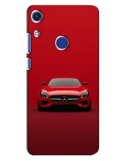 Чехол для Huawei Honor 8A с картинкой «Красный Mercedes AMG»