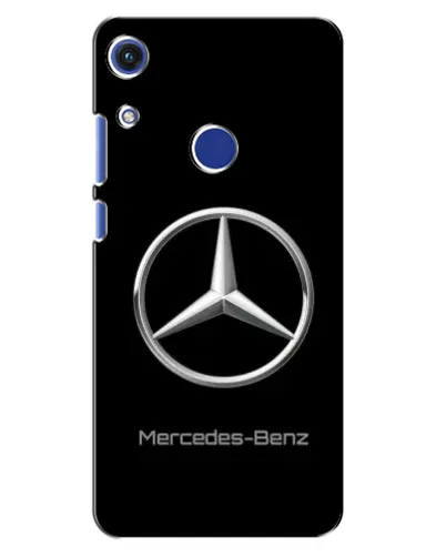 Чехол для Huawei Honor 8A с картинкой «Mercedes Silver Logo»
