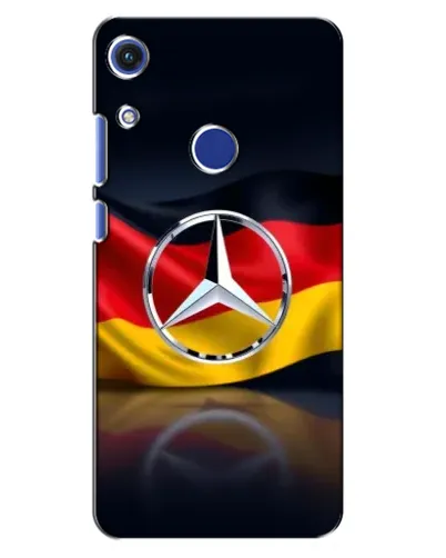 Чехол для Huawei Honor 8A с картинкой «Mercedes — флаг Германии»