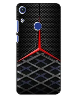 Чехол для Huawei Honor 8A с картинкой «Mercedes Carbon Grid»