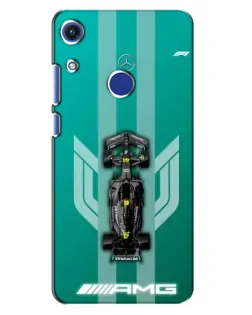 Чехол для Huawei Honor 8A с картинкой «Mercedes AMG Petronas»