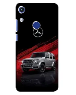 Чехол для Huawei Honor 8A с картинкой «Mercedes G-Class красный»