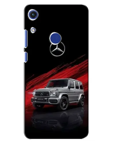 Чехол для Huawei Honor 8A с картинкой «Mercedes G-Class красный»