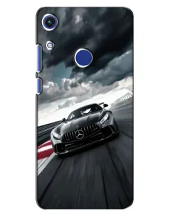 Чехол для Huawei Honor 8A с картинкой «Гоночный Mercedes AMG»