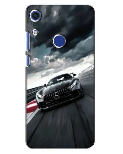 Чехол для Huawei Honor 8A с картинкой «Гоночный Mercedes AMG»