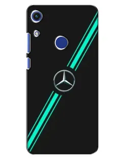 Чехол для Huawei Honor 8A с картинкой «Спортивные линии Mercedes»