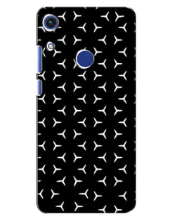Чехол для Huawei Honor 8A с картинкой «Mercedes паттерн звезд»