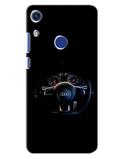 Чехол для Huawei Honor 8A с картинкой «Салон Audi — руль» Чехол для Huawei Honor 8A с картинкой «Салон Audi — руль»