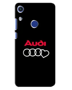 Чехол для Huawei Honor 8A с картинкой «Логотип Audi Heart»