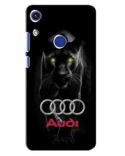 Чехол для Huawei Honor 8A с картинкой «Пантера и Audi»