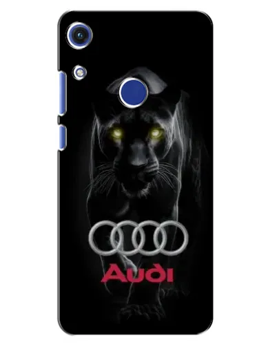 Чехол для Huawei Honor 8A с картинкой «Пантера и Audi»