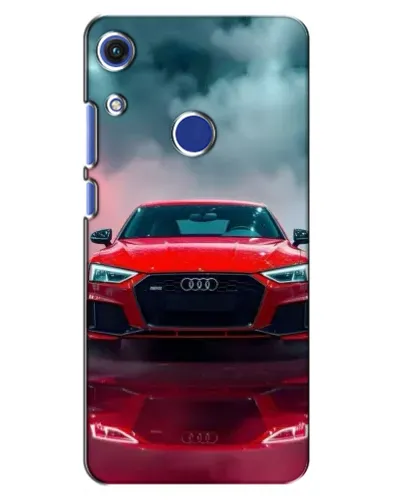 Чехол для Huawei Honor 8A с картинкой «Audi RS — красный стиль»