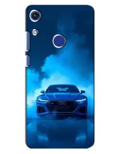 Чехол для Huawei Honor 8A с картинкой «Audi — голубая энергия»