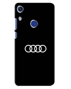 Чехол для Huawei Honor 8A с картинкой «Audi White Logo»