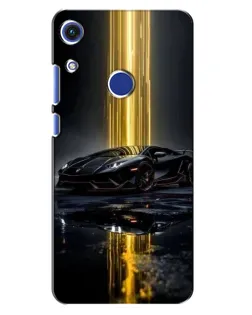 Чехол для Huawei Honor 8A с картинкой «Ночной Lamborghini драйв»