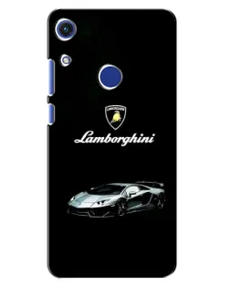 Чехол для Huawei Honor 8A с картинкой «Логотип Lamborghini классика»