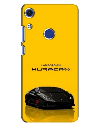 Чехол для Huawei Honor 8A с картинкой «Lamborghini Huracan черный»