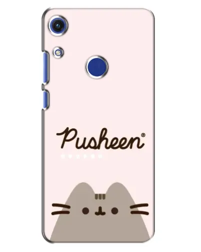 Чехол для Huawei Honor 8A с картинкой «Pusheen логотип»