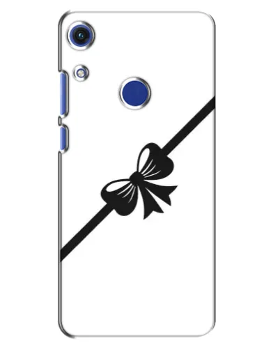 Чехол для Huawei Honor 8A с картинкой «Диагональный бант»