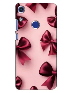 Чехол для Huawei Honor 8A с картинкой «Бордовый атлас»