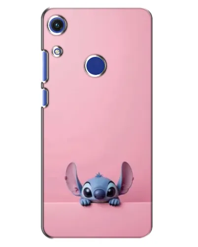 Чехол для Huawei Honor 8A с картинкой «Stitch выглядывает»