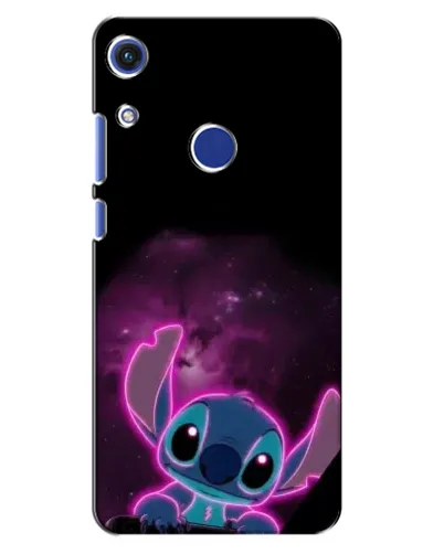 Чехол для Huawei Honor 8A с картинкой «Неоновый Stitch»