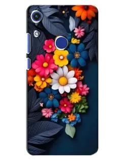 Чехол для Huawei Honor 8A с картинкой «Цветочная феерия»
