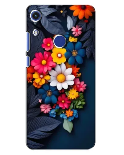 Чехол для Huawei Honor 8A с картинкой «Цветочная феерия»