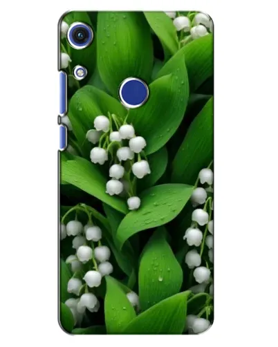 Чехол для Huawei Honor 8A с картинкой «Ландыши в зелени»
