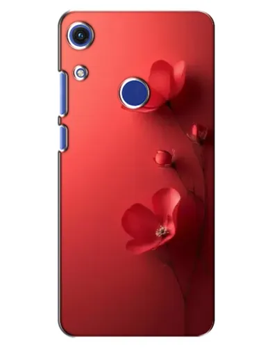 Чехол для Huawei Honor 8A с картинкой «Маковые соцветия»