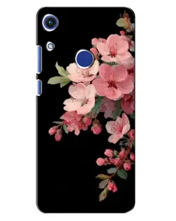 Чехол для Huawei Honor 8A с картинкой «Розовая ветка сакуры»