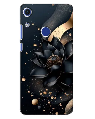 Чехол для Huawei Honor 8A с картинкой «Черный лотос»