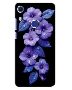 Чехол для Huawei Honor 8A с картинкой «Фиолетовые цветы с росою» Чехол для Huawei Honor 8A с картинкой «Фиолетовые цветы с росою»
