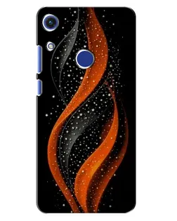 Чехол для Huawei Honor 8A с картинкой «Огненная звездная волна»