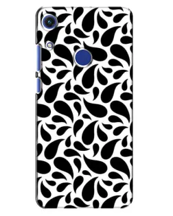 Чехол для Huawei Honor 8A с картинкой «Контрастные черные капли» Чехол для Huawei Honor 8A с картинкой «Контрастные черные капли»