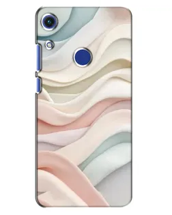 Чехол для Huawei Honor 8A с картинкой «Пастельные нежные волны» Чехол для Huawei Honor 8A с картинкой «Пастельные нежные волны»