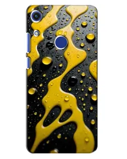 Чехол для Huawei Honor 8A с картинкой «Жидкое желтое золото» Чехол для Huawei Honor 8A с картинкой «Жидкое желтое золото»
