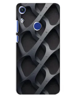 Чехол для Huawei Honor 8A с картинкой «Объемное серое плетение» Чехол для Huawei Honor 8A с картинкой «Объемное серое плетение»