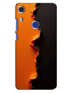 Чехол для Huawei Honor 8A с картинкой «Оранжевый разлом» Чехол для Huawei Honor 8A с картинкой «Оранжевый разлом»