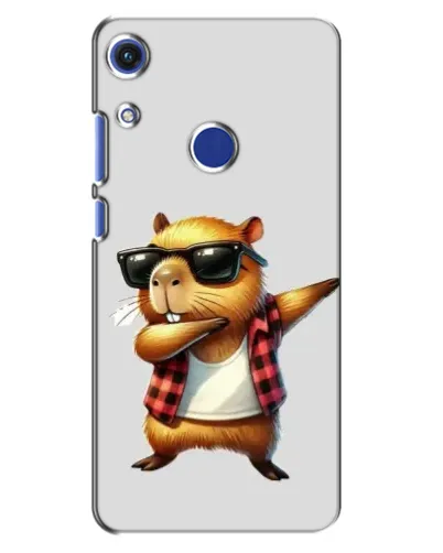 Чехол для Huawei Honor 8A с картинкой «Капибара рэпер даб» Чехол для Huawei Honor 8A с картинкой «Капибара рэпер даб»