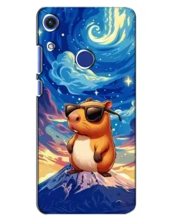 Чехол для Huawei Honor 8A с картинкой «Капибара Ван Гога»