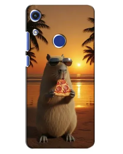 Чехол для Huawei Honor 8A с картинкой «Капибара с пиццей» Чехол для Huawei Honor 8A с картинкой «Капибара с пиццей»