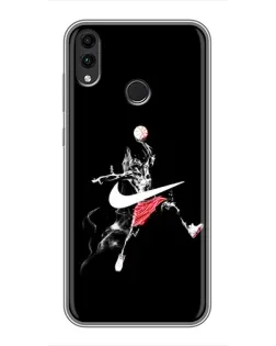 Чехол для Huawei Honor 8X с картинкой «Jordan Jumpman»