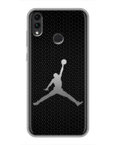 Чехол для Huawei Honor 8X с картинкой «Jordan Dark Carbon»