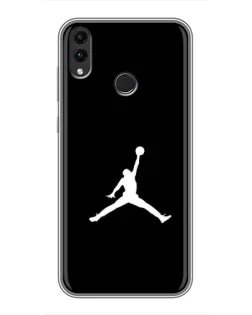 Чехол для Huawei Honor 8X с картинкой «Jordan Silhouette»