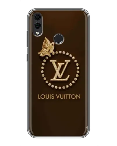 Чехол для Huawei Honor 8X с картинкой «LV — золотая печать»